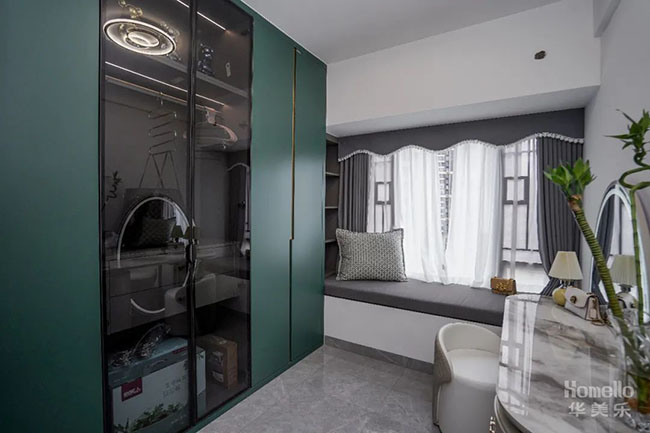 98㎡三居，簡約且巧妙的軟硬裝布局，美觀舒適又省錢